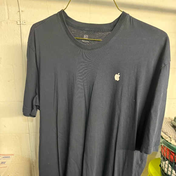 Apple t-shirt navy blue short sleeve size 2XLT - Picture 1 of 3